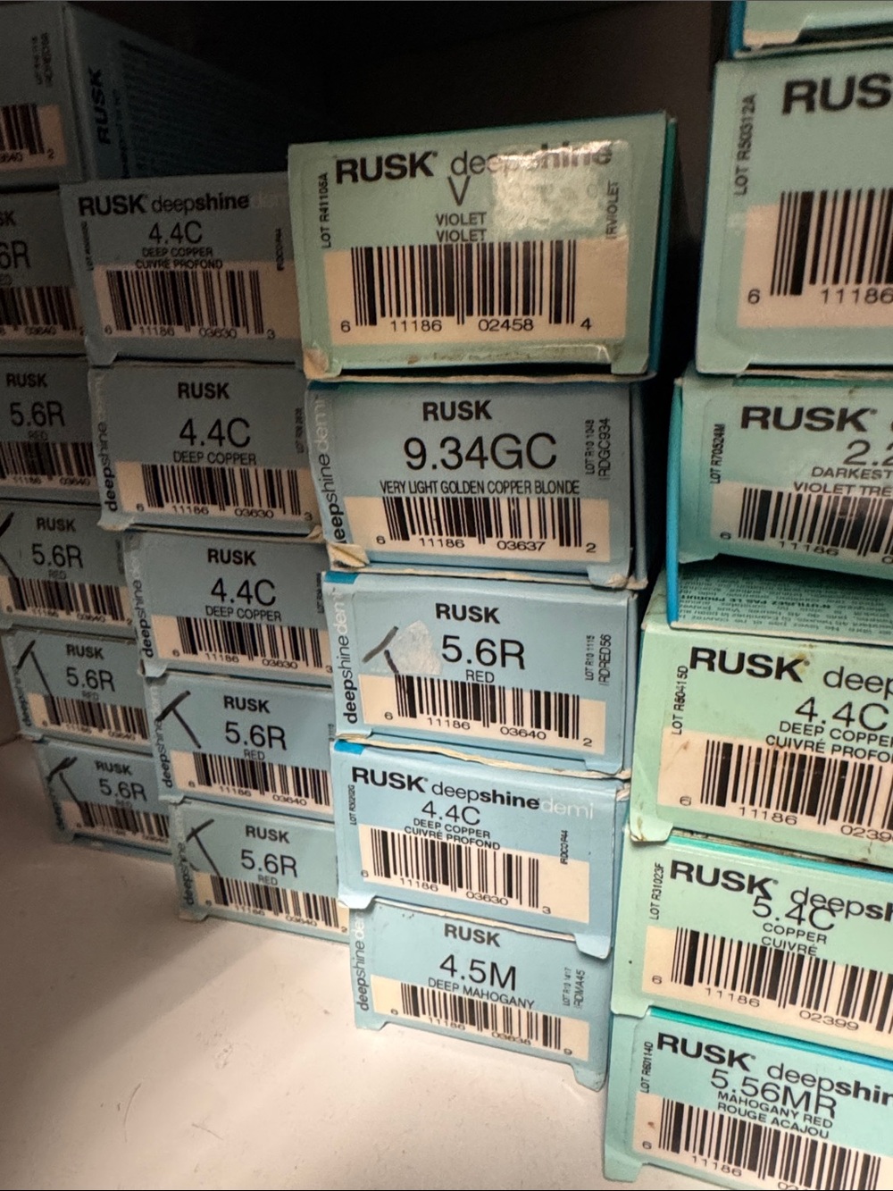 Deepshine Hair Color Boxes - Blue/Turquoise Packaging - Picture 3 of 9